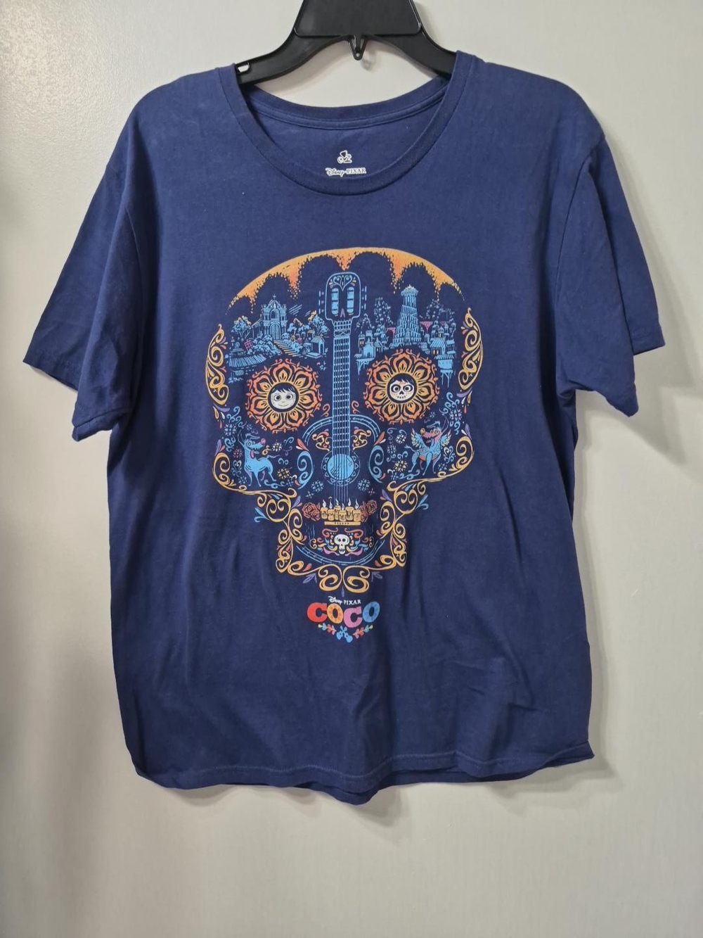 Coco Navy Graphic Tee - Men's Short Sleeve Shirt